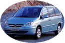 Citroen C8 2002 7 míst - kufr