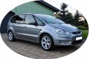 Ford S-max I 7 mist 2006 - 2015 ( kulaty fix) 2 řada dlouhá zadní rohož