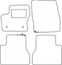 Textil-Autoteppiche Ford Tourneo Courier 06/2014 -