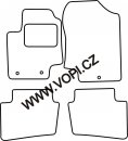 Textil-Autoteppiche Hyundai i20 03/2011 - 11/2014