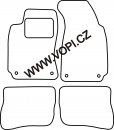 Textil-Autoteppiche Volkswagen Passat B5 1997 - 2005