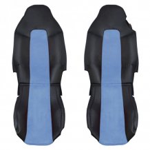 Sitzbezüge für LKW LIVORNO SUEDE modrá