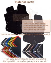 Textil-Autoteppiche Peugeot 508 2018 -> Carfit (3678)
