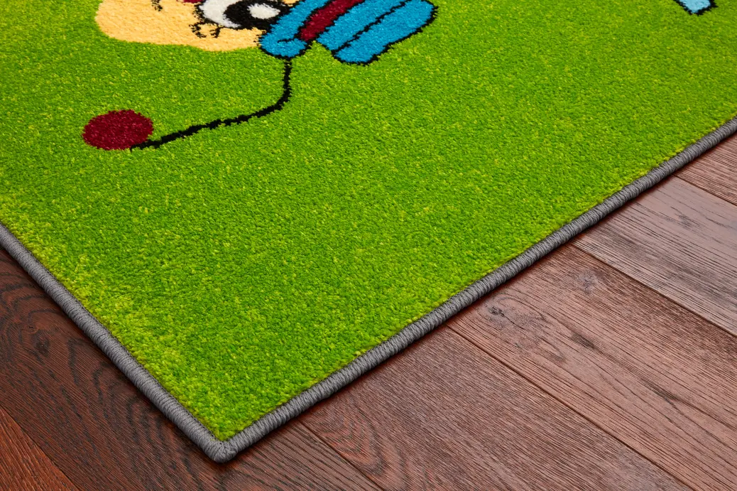 Dětský koberec Iwo limetový