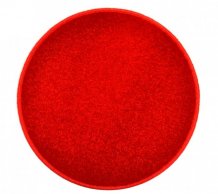 Eton Teppich rund Rot