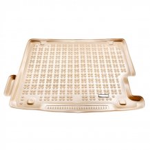 Gummiwanne BMW X3 2010-2017 (F25, béžová) mit dem Rand 28 mm