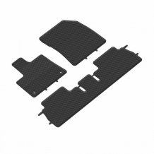 Passform Gummi-Fußmatten Fiat Doblo 2022- (5 míst) GAH