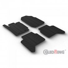 Passform Gummi-Fußmatten Ford Ranger 2012-2022 (automat, nafta) GLE