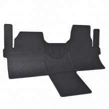 Passform Gummi-Fußmatten Ford Transit / Tourneo Custom 2024- (2 míst + tunel) RIG