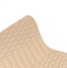 Passform Gummi-Fußmatten Jaguar S-Type 1999-2002 (béžové) HTA