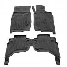 Passform Gummi-Fußmatten Mitsubishi L200 2005-2015 STI