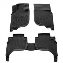 Passform Gummi-Fußmatten Mitsubishi L200 2006-2015 STI