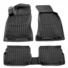 Passform Gummi-Fußmatten Škoda Superb I. 2002-2008 STI