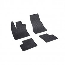 Passform Gummi-Fußmatten Smart ForFour 2014- RIG