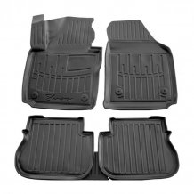 Passform Gummi-Fußmatten Volkswagen Caddy 2004-2020 (5 míst, 2x posuvné zadní dveře) STI