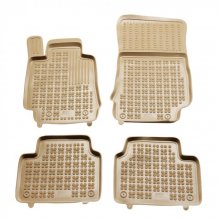 Passgenaue Gummi-Matten Alfa Romeo Giulia 2016- (verze 4x2) mit dem Rand 28 mm