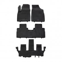 Passgenaue Gummi-Matten Dongfeng Forthing U-Tour 2020- (7 míst) mit dem Rand 28 mm