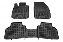 Passgenaue Gummi-Matten Ford Tourneo Courier 2014-2023 mit dem Rand 28 mm