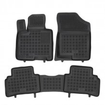 Passgenaue Gummi-Matten Hyundai Tucson 2018-2020 (spalovací motor) mit dem Rand 28 mm