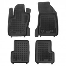 Passgenaue Gummi-Matten Jeep Renegade 2021- (hybrid) mit dem Rand 28 mm