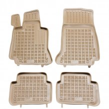 Passgenaue Gummi-Matten Mercedes E-Class 2016-2023 (W213) mit dem Rand 28 mm