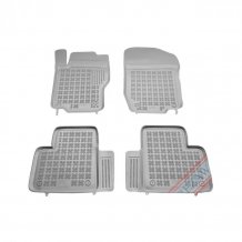 Passgenaue Gummi-Matten Mercedes GL-Class 2006-2012 (X164, šedé) mit dem Rand 28 mm