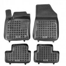 Passgenaue Gummi-Matten Renault Clio 2020-2026 mit dem Rand 28 mm