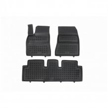 Passgenaue Gummi-Matten Tesla Model 3 2023- mit dem Rand 28 mm