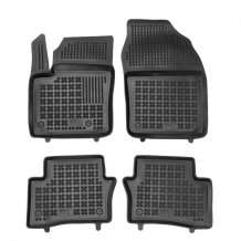 Passgenaue Gummi-Matten Toyota C-HR 2023- (plug-in hybrid) mit dem Rand 28 mm