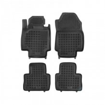 Passgenaue Gummi-Matten Toyota Rav4 2019- (manuál) mit dem Rand 28 mm