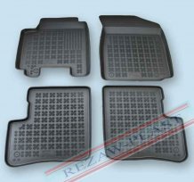 Passgenaue Gummi-Matten Toyota Yaris 1998-2005 (5 dveří, hasicí přístroj u řidiče) mit dem Rand 28 mm