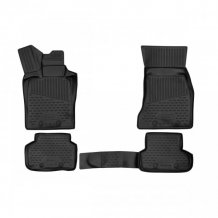 Passgenaue Gummi-Matten BMW 7 2015-2022 (G11) - Novline mit dem Rand 28 mm