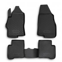 Passgenaue Gummi-Matten Fiat Linea 2007-2018 - Novline mit dem Rand 28 mm