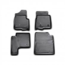 Passgenaue Gummi-Matten Ford F-150 2009-2014 (Super Cab) - Novline mit dem Rand 28 mm