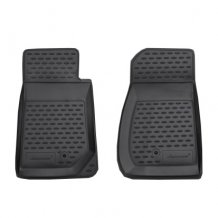 Passgenaue Gummi-Matten Jeep Wrangler 2007-2018 (2 dveře) - Novline mit dem Rand 28 mm