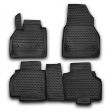 Passgenaue Gummi-Matten Mercedes Citan 2012-2021 - Novline mit dem Rand 28 mm