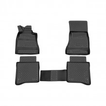 Passgenaue Gummi-Matten Mercedes S-Class 2020- (W223) - Novline mit dem Rand 28 mm