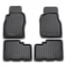 Passgenaue Gummi-Matten Nissan Patrol 1997-2010 - Novline mit dem Rand 28 mm