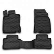Passgenaue Gummi-Matten Nissan Qashqai 2014-2021 - Novline mit dem Rand 28 mm