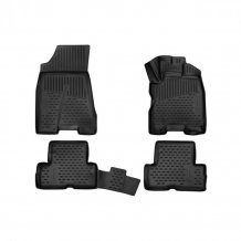 Passgenaue Gummi-Matten Nissan X-Trail 2022- - Novline mit dem Rand 28 mm
