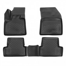 Passgenaue Gummi-Matten Peugeot 3008 2016-2024 - Novline mit dem Rand 28 mm