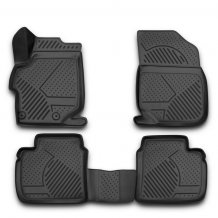 Passgenaue Gummi-Matten Peugeot 301 2012-2020 - Novline mit dem Rand 28 mm