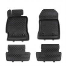 Passgenaue Gummi-Matten Toyota GT86 2012-2020 - Novline mit dem Rand 28 mm