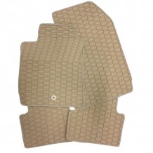Passgenaue Gummi-Matten Mercedes W245 B-klasse 2005 -> original fixace - Beige