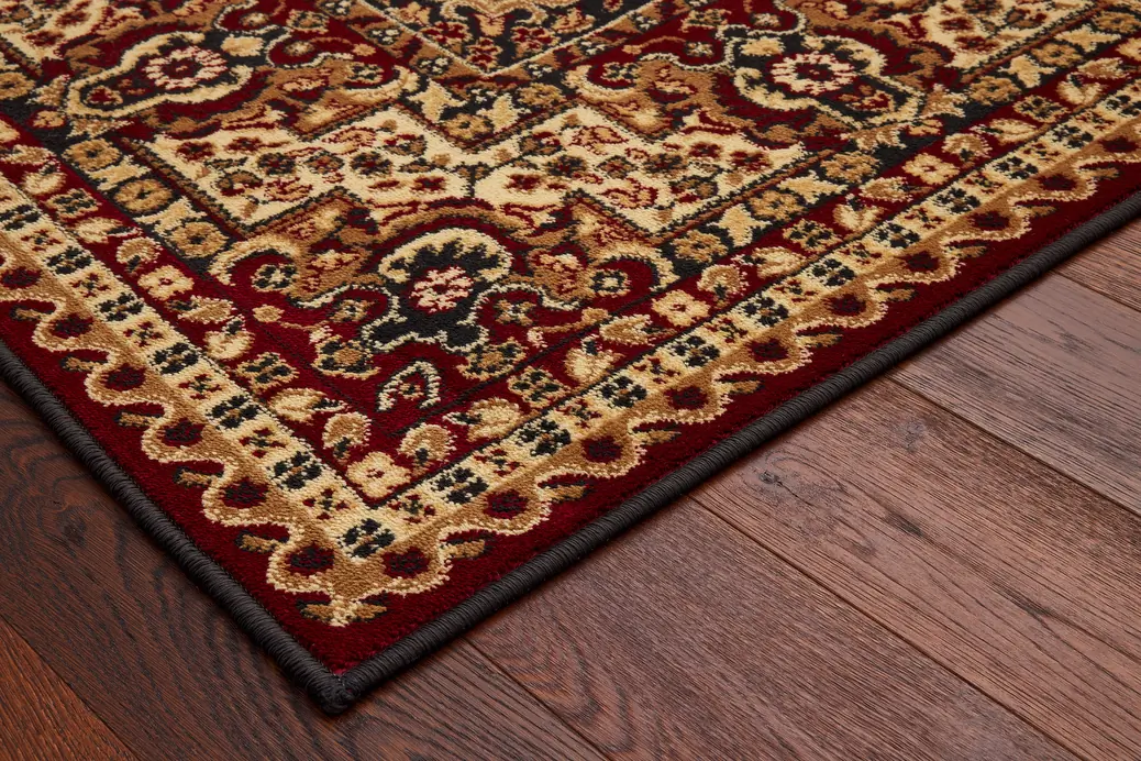 Kusový koberec Fatima vínový (dark red)
