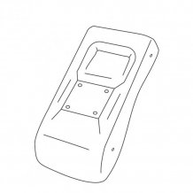 Mittelarmlehne Citroen C3 2009-2017 (nur Adapter)