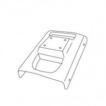 Mittelarmlehne Citroen C4 2010-2018 (nur Adapter)