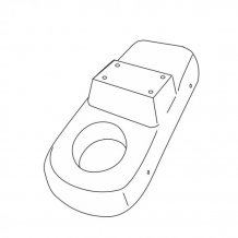 Mittelarmlehne Citroen C4 Cactus 2014-2020 (nur Adapter)