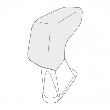 Mittelarmlehne Fiat 500 2005-2015 (nur Adapter)