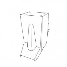 Mittelarmlehne Fiat Panda 2003-2012 (nur Adapter)